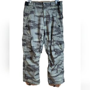 SESSIONS Men's Parachute Double Layers Recco Snow Pants